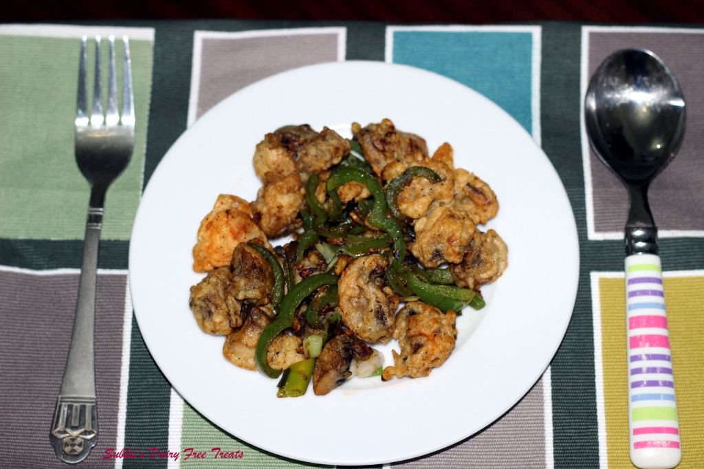 Mushroom Pepper Fry