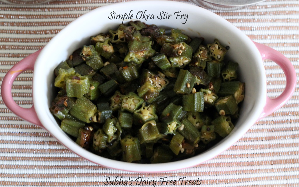 Simple Okra Stir Fry 2