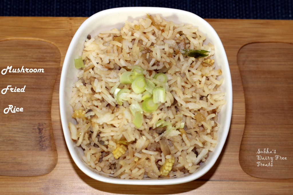 Mushroom Fried Rice