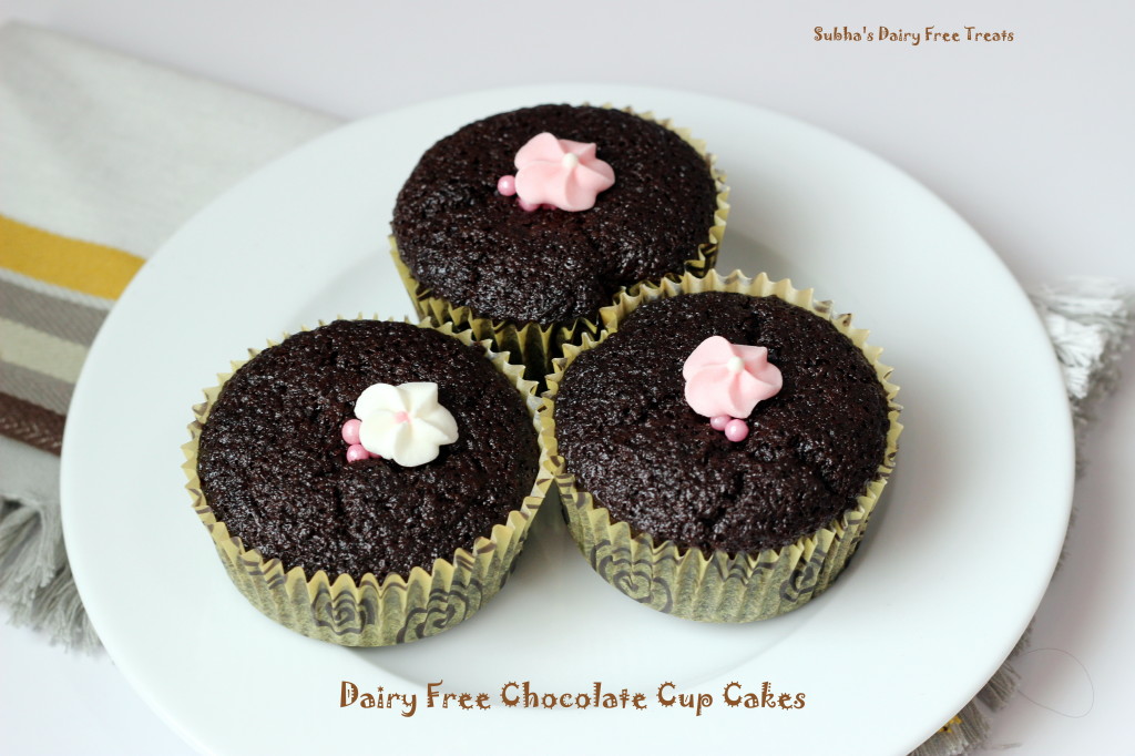 dairy free chocolate cup cakes 2