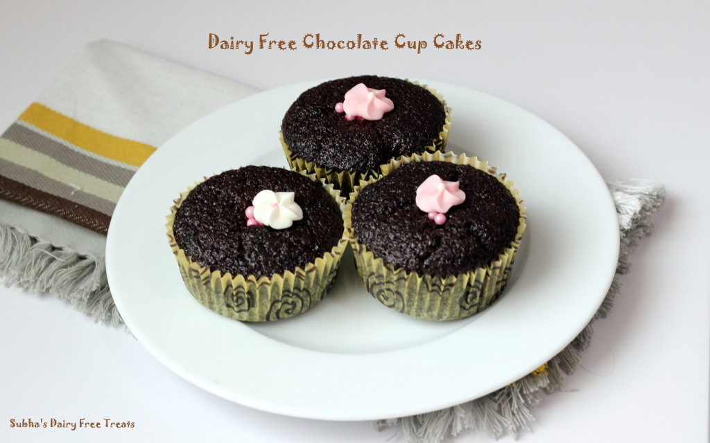 dairy free chocolate cup cakes 3