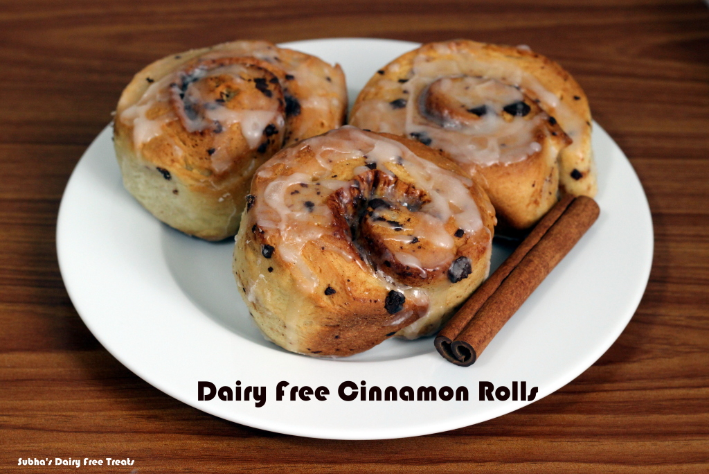 Dairy free Cinamon Rolls 2