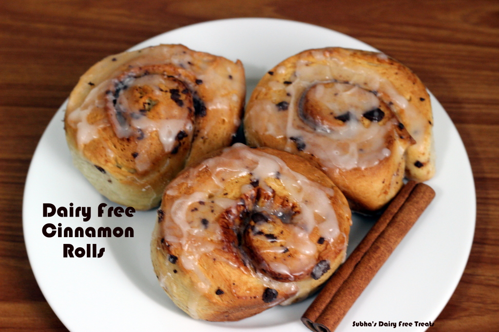 Dairy free Cinamon Rolls 3