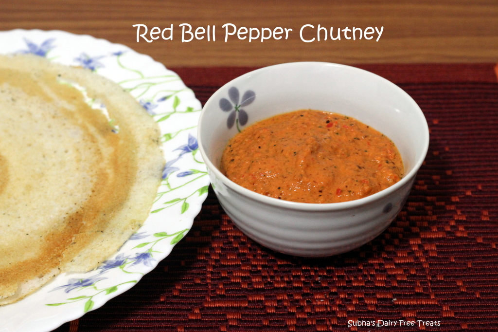 Red Bell Pepper Chutney 2