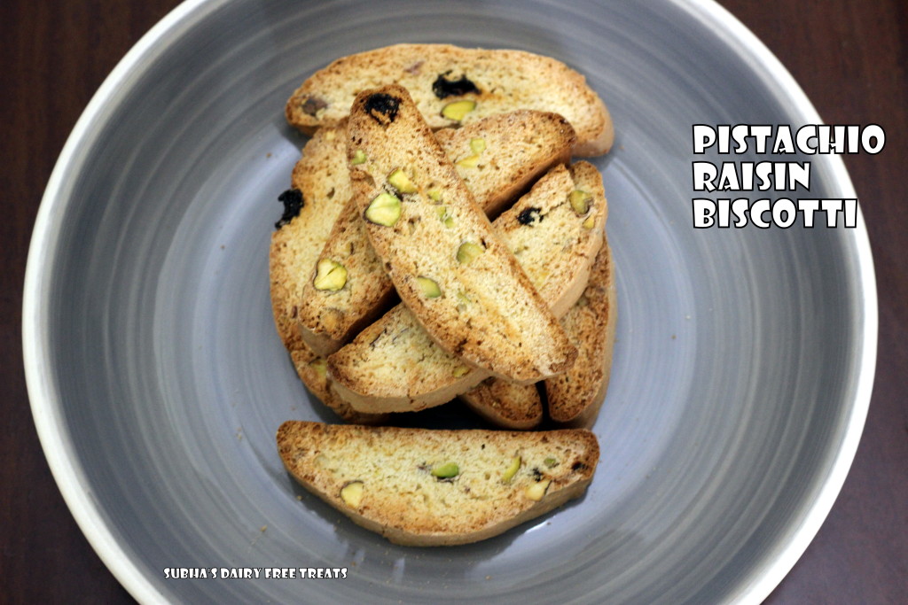 Pistachio Raisin Biscotti 1