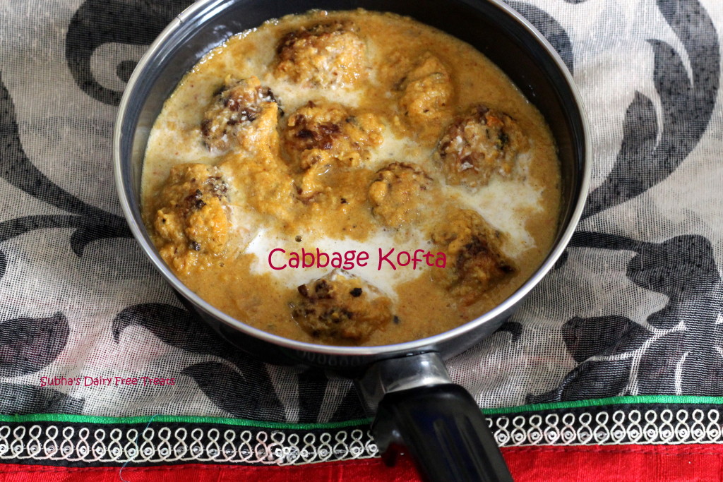 Cabbage Kofta 1